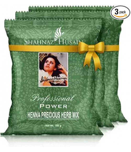 Shahnaz Husain Henna Herb Mix (100gm x3) - Black